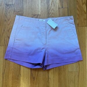 J. Crew Crewcuts Purple Ombré Dip Dye Chino-Style Shorts